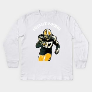 Eddie Lacy Feast Mode Kids Long Sleeve T-Shirt